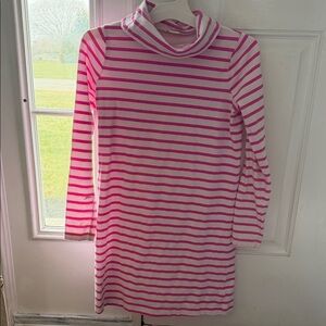 Crewcuts Pink and White Striped Casual Dress